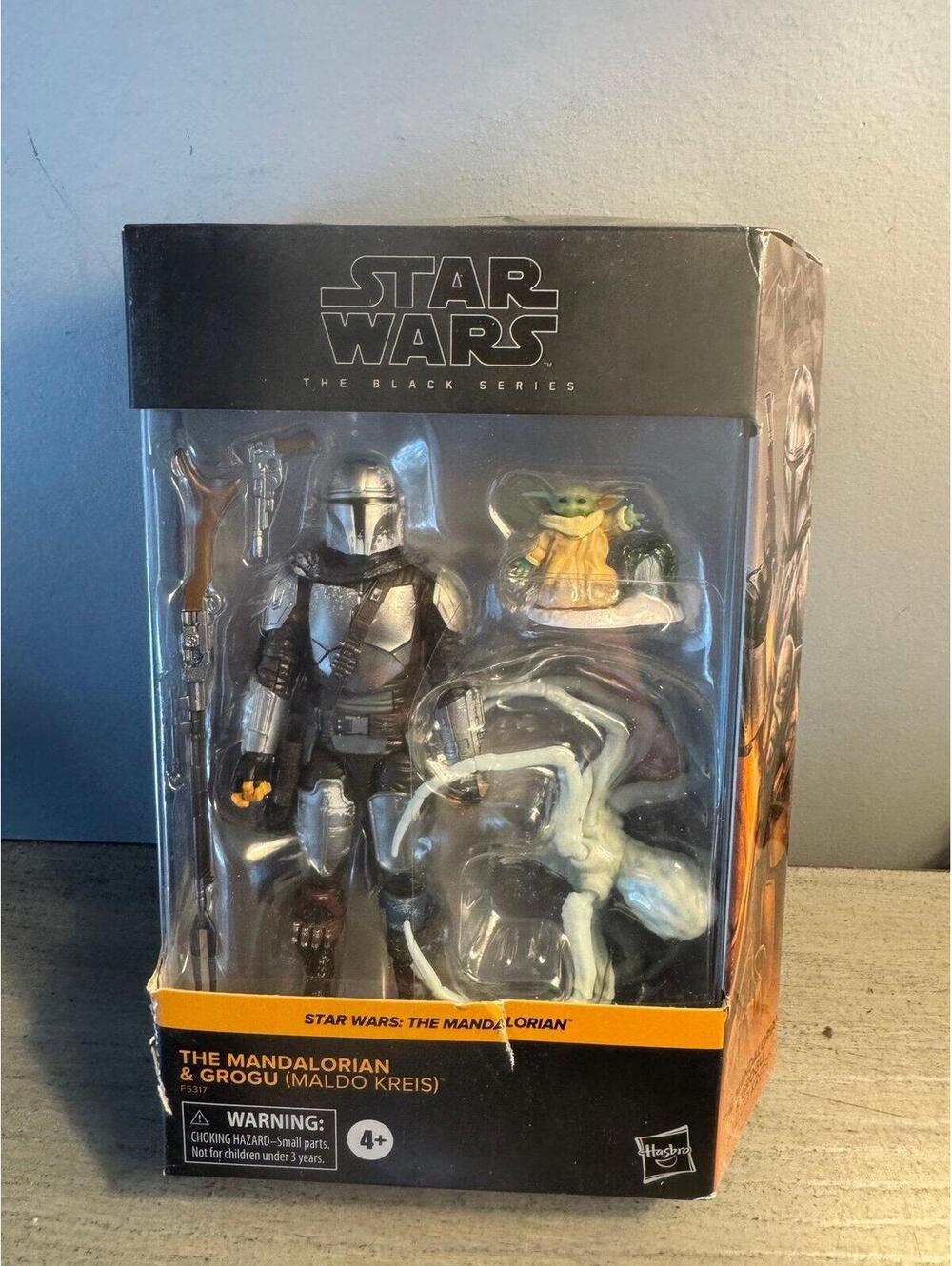 Star Wars The Black Series The Mandalorian & Grogu (Maldo Kreis) Deluxe Figure S